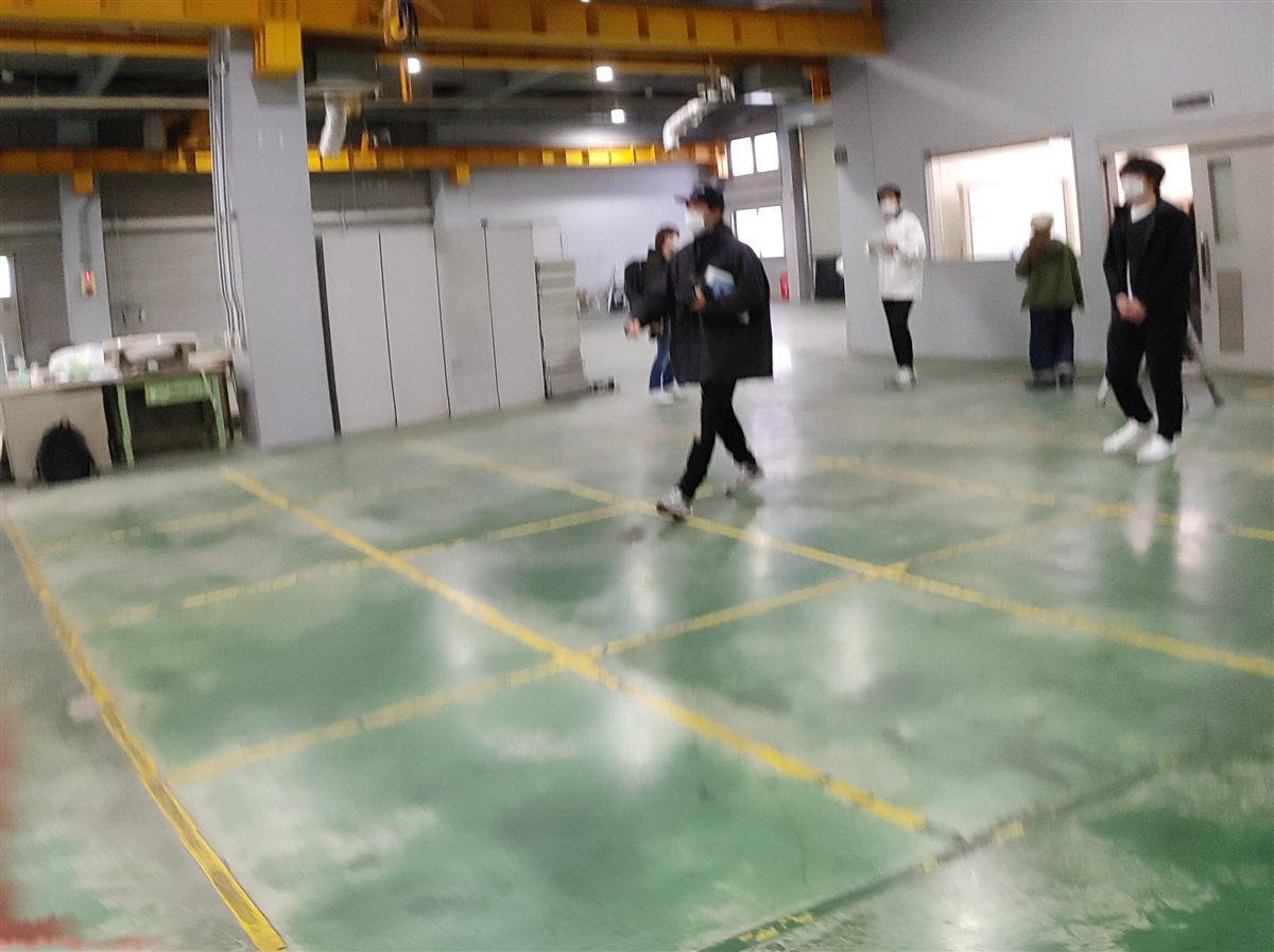 美術セッティングの様子
